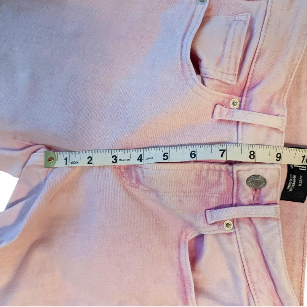 Gap Pink Universal Legging Jeans Size 4/27R - Picture 11 of 12